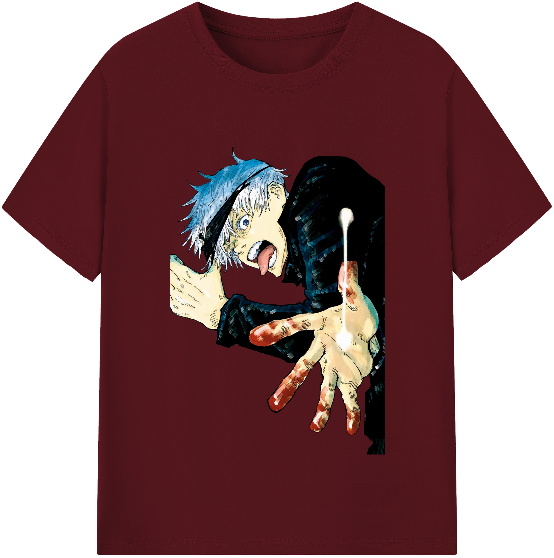 （画像用） 呪術廻戦 Jujutsu Kaisen 綿100％半袖Tシャツ（フロントプリント）
